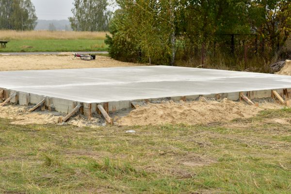 Slab Foundation Installation in Sioux Falls